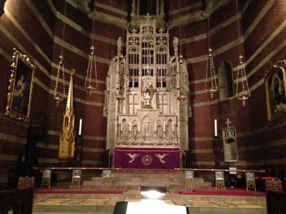 Church of the Advent, Boston.  Photo courtesy of Facebook (Nicholas White)