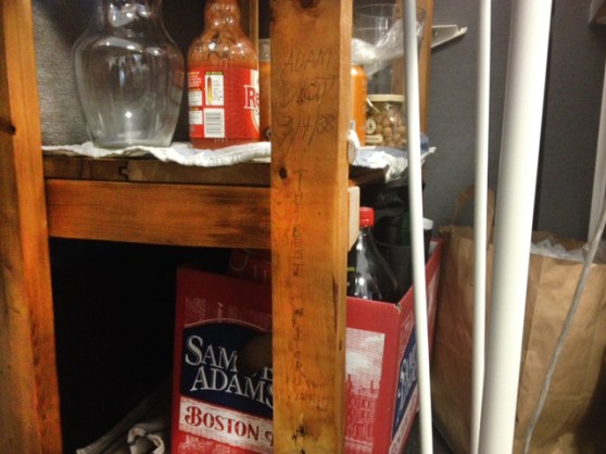 Adam Dyott, 3/1/88, THE BEST CARPTER IN THE WORLD.