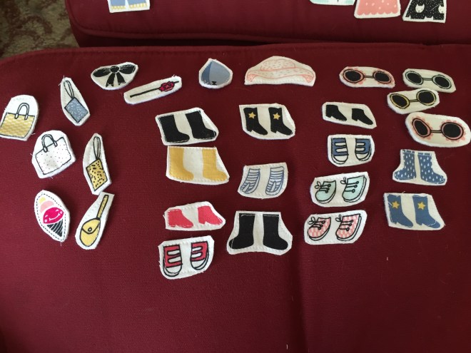 No outfit is complete without shoes.  And an ice cream.